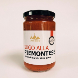 Sauce Tomate à la piémontaise au vin Barolo Orto Salento Casina Rossa 280 g Sauce Tomate à la piémontaise au vin Barolo Orto Salento Casina Rossa 280 g