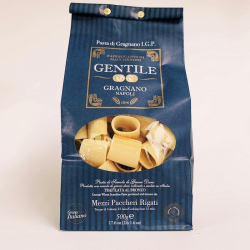 Mezzi Paccheri Rigati Gentile Gragnano IGP Mezzi Paccheri Rigati Gentile Gragnano IGP