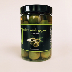 Olives Vertes Gaeta Biologique Quattrociocchi 350 g