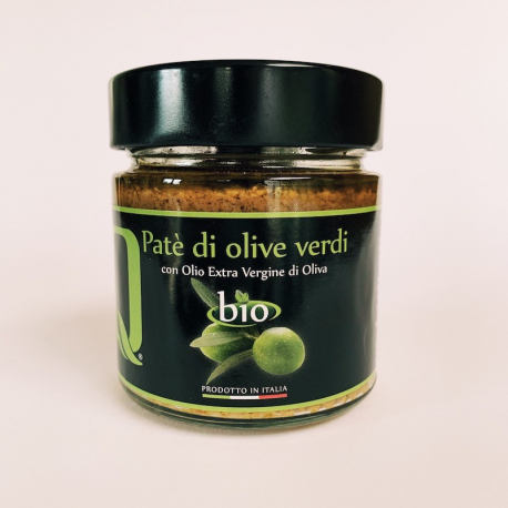 Tapenade Olives Noires Biologique Quattrociocchi 190 g
