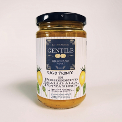 Sauce Tomate Jaune à la Puttanesca avec Colatura d'Anchois de Cetara Gentile Gragnano 280 g