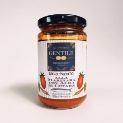 Sauce Tomate à la Marinara avec Anchois de Cetara Gentile Gragnano 280 g Sauce Tomate à la Marinara avec Anchois de Cetara Gentile Gragnano 280 g