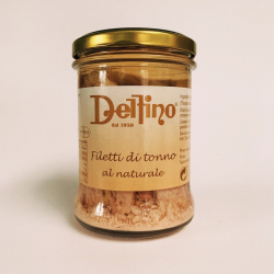 Filets de Thon au Naturel Delfino Battista 255 g