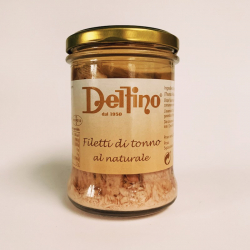 Filets de Thon au Naturel Delfino Battista 255 g Filets de Thon au Naturel Delfino Battista 255 g