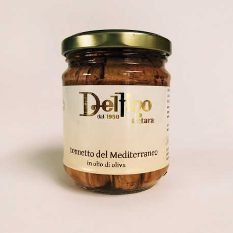 Filets de Thon à l'Huile d'Olive Delfino Battista 200 g