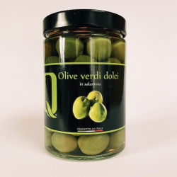 Olives Vertes Gaeta Biologique Quattrociocchi 350 g