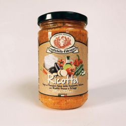 Sauce Tomate à la Ricotta Rustichella d'Abruzzo 270 g Sauce Tomate à la Ricotta Rustichella d'Abruzzo 270 g