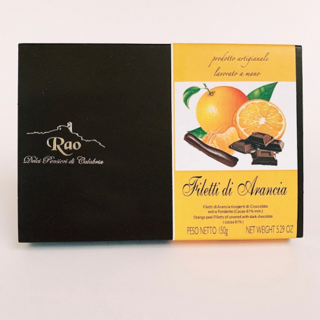 Orangettes Chocolat Fondant Dolci Pensieri di Calabria 