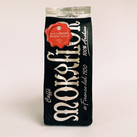 Café Moulu 100 % Arabica Bernini Mokaflor Noir 250 g