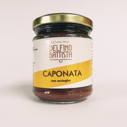 Caponata aux Anchois Delfino Battista 180 g Caponata aux Anchois Delfino Battista 180 g
