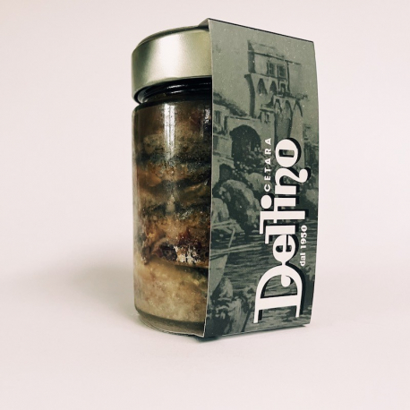 Salted Anchovies in Brine Linea Top Delfino Battista 440 g
