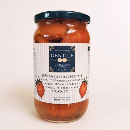 Petites Tomates du Vésuve "Piennolo del Vesuvio" DOP Gentile Gragnano 550 g
