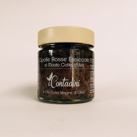 Oignons Rouges Séchés au moût cuit I Contadini 230 g