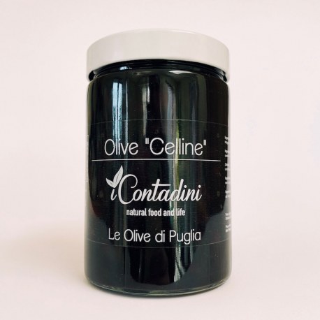 Black Olives Celline I Contadini 550 g