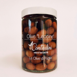 Olives Noires Leccine I Contadini 550 g Olives Noires Leccine I Contadini 550 g