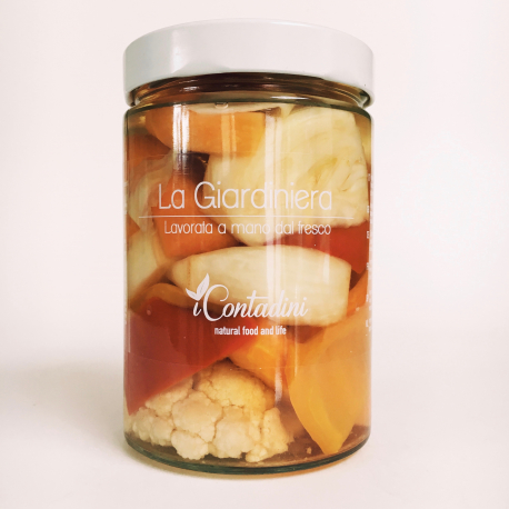 La Giardiniera of Vegetables I Contadini 580 g
