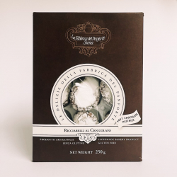 Biscuits Ricciarelli Chocolat Antichi Dolci di Siena 250 g Biscuits Ricciarelli Chocolat Antichi Dolci di Siena 250 g