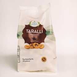 Biscuits Salés Taralli aux Piments Terre di Puglia 250 g Biscuits Salés Taralli aux Piments Terre di Puglia 250 g