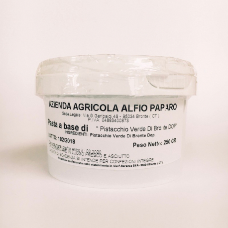 Bronte Pistachio Paste DOP AromaSicilia 250 g