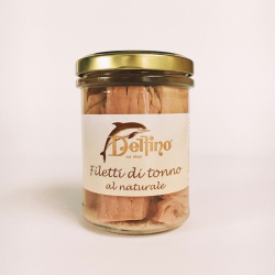 Delfino Battista Natural Tuna Fillets 200 g