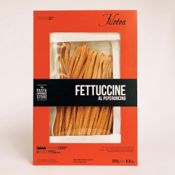 Fettucine aux Piments et Oeufs Filotea Fettucine aux Piments et Oeufs Filotea